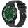 Cinturino per orologio in gomma fluorurata da 20 mm (nero)