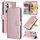 Per OPPO Reno11 Pro 5G Custodia per cellulare in pelle con vibrazione orizzontale multifunzionale globale con tre slot per schede (oro rosa) Per OPPO Reno11 Pro 5G Custodia per cellulare in pelle con vibrazione orizzontale multifunzionale globale con tre slot per schede (oro rosa)