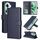 Per OPPO Reno11 5G Custodia per cellulare in pelle con vibrazione orizzontale multifunzionale globale con tre slot per schede (blu navy) Per OPPO Reno11 5G Custodia per cellulare in pelle con vibrazione orizzontale multifunzionale globale con tre slot per schede (blu navy)