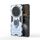 Per vivo X100S custodia antiurto per PC + supporto in TPU (blu navy)