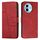 Per vivo Y38 5G Custodia per telefono in pelle con fibbia e cuciture in vitello (rosso) Per vivo Y38 5G Custodia per telefono in pelle con fibbia e cuciture in vitello (rosso)