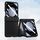 Per Samsung Galaxy Z Flip6 Custodia per telefono antiurto integrata in tre parti per PC Skin Feel (nera) Per Samsung Galaxy Z Flip6 Custodia per telefono antiurto integrata in tre parti per PC Skin Feel (nera)