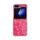 Per Samsung Galaxy Z Flip6 Custodia per cellulare con texture a conchiglia perlescente (rossa)