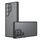 Per Samsung Galaxy S24 Ultra 5G Armor Precise Hole PC Custodia ibrida in TPU (nero satinato)