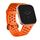 Per cinturino in silicone traspirante Fitbit Versa 2, misura: piccola (arancione) Per cinturino in silicone traspirante Fitbit Versa 2, misura: piccola (arancione)