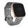 Per cinturino in silicone traspirante Fitbit Versa 2, taglia: piccola (grigio) Per cinturino in silicone traspirante Fitbit Versa 2, taglia: piccola (grigio)