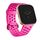 Per cinturino in silicone traspirante Fitbit Versa 2, misura: piccola (rosa rossa) Per cinturino in silicone traspirante Fitbit Versa 2, misura: piccola (rosa rossa)