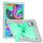 Per Lenovo Tab M11 / Xiaoxin Pad 11 2024 Custodia tablet PC ibrida in silicone antiurto con supporto (verde menta + grigio) Per Lenovo Tab M11 / Xiaoxin Pad 11 2024 Custodia tablet PC ibrida in silicone antiurto con supporto (verde menta + grigio)