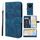 Custodia per telefono in pelle con linee geometriche per Honor X9 Skin Feel (blu) Custodia per telefono in pelle con linee geometriche per Honor X9 Skin Feel (blu)