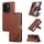Per vivo Y200 5G AZNS Custodia per telefono in pelle con texture in pelle di pecora (marrone) Per vivo Y200 5G AZNS Custodia per telefono in pelle con texture in pelle di pecora (marrone)