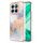 Custodia per telefono TPU IMD galvanica per Honor X8b (marmo bianco)