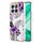 Custodia per telefono TPU IMD galvanica per Honor X8b (fiore viola)