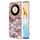 Custodia per telefono TPU IMD galvanica per Honor X9b (squame rosa)