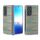 Custodia per telefono in PU con cornice trasparente colorata per Honor Magic Vs2 (blu) Custodia per telefono in PU con cornice trasparente colorata per Honor Magic Vs2 (blu)