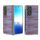 Custodia per telefono in PU con cornice trasparente colorata per Honor Magic Vs2 (viola) Custodia per telefono in PU con cornice trasparente colorata per Honor Magic Vs2 (viola)