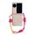 Per OPPO Find N3 Flip Custodia per telefono con fibbia laterale e texture a conchiglia perlescente con braccialetto arcobaleno (rosa verde) Per OPPO Find N3 Flip Custodia per telefono con fibbia laterale e texture a conchiglia perlescente con braccialetto arcobaleno (rosa verde)