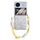 Per vivo X Flip Custodia per telefono con fibbia laterale e texture a conchiglia perlescente con braccialetto arcobaleno (bianco) Per vivo X Flip Custodia per telefono con fibbia laterale e texture a conchiglia perlescente con braccialetto arcobaleno (bianco)