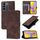 Custodia per telefono in pelle goffrata Global Skin Feel per vivo V27 5G / V27 Pro 5G (marrone) Custodia per telefono in pelle goffrata Global Skin Feel per vivo V27 5G / V27 Pro 5G (marrone)