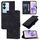 Custodia per telefono in pelle goffrata per vivo V29 5G Global / V29 Pro Skin Feel (nera) Custodia per telefono in pelle goffrata per vivo V29 5G Global / V29 Pro Skin Feel (nera)