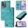 Custodia per telefono in pelle goffrata per vivo V29e 5G Global / Y200 5G Global Skin Feel (verde) Custodia per telefono in pelle goffrata per vivo V29e 5G Global / Y200 5G Global Skin Feel (verde)