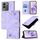 Custodia per telefono in pelle goffrata per vivo V29e 5G Global / Y200 5G Global Skin Feel (viola chiaro) Custodia per telefono in pelle goffrata per vivo V29e 5G Global / Y200 5G Global Skin Feel (viola chiaro)
