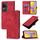 Custodia per telefono in pelle goffrata Global Skin Feel per vivo V30 5G / V30 Pro 5G (rossa) Custodia per telefono in pelle goffrata Global Skin Feel per vivo V30 5G / V30 Pro 5G (rossa)