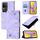 Custodia per telefono in pelle goffrata Global Skin Feel per vivo V30 5G / V30 Pro 5G (viola chiaro) Custodia per telefono in pelle goffrata Global Skin Feel per vivo V30 5G / V30 Pro 5G (viola chiaro)