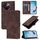 Custodia per telefono in pelle goffrata Global Skin Feel per vivo V30e 5G (marrone) Custodia per telefono in pelle goffrata Global Skin Feel per vivo V30e 5G (marrone)