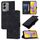 Custodia per cellulare in pelle goffrata per vivo Y17s 4G Global / Y28 5G India (nera) Custodia per cellulare in pelle goffrata per vivo Y17s 4G Global / Y28 5G India (nera)