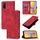 Per vivo Y30 4G Custodia per telefono in pelle goffrata Global Skin Feel (rosso) Per vivo Y30 4G Custodia per telefono in pelle goffrata Global Skin Feel (rosso)