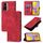 Per vivo Y55 5G Global / Y55s 5G / Y75 5G Custodia per cellulare in pelle goffrata al tatto (rossa) Per vivo Y55 5G Global / Y55s 5G / Y75 5G Custodia per cellulare in pelle goffrata al tatto (rossa)