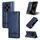 Custodia per telefono in pelle magnetica con texture di vitello AZNS per vivo X100s (blu scuro) Custodia per telefono in pelle magnetica con texture di vitello AZNS per vivo X100s (blu scuro)