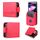 Per Samsung Galaxy Z Flip6 5G AZNS Custodia magnetica in pelle di vitello con vibrazione (Rosso) Per Samsung Galaxy Z Flip6 5G AZNS Custodia magnetica in pelle di vitello con vibrazione (Rosso)