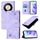 Custodia per telefono in pelle goffrata globale per Honor X9b / Magic6 Lite 5G (viola chiaro) Custodia per telefono in pelle goffrata globale per Honor X9b / Magic6 Lite 5G (viola chiaro)