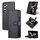 Per Samsung Galaxy Z Fold6 5G AZNS Custodia per telefono in pelle con texture di vitello e pelle di vitello (nero) Per Samsung Galaxy Z Fold6 5G AZNS Custodia per telefono in pelle con texture di vitello e pelle di vitello (nero)