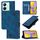 Custodia per cellulare in pelle goffrata per vivo Y78 5G / Y78+ 5G Global / V29 Lite (blu) Custodia per cellulare in pelle goffrata per vivo Y78 5G / Y78+ 5G Global / V29 Lite (blu)