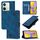 Custodia per telefono in pelle goffrata Global Skin Feel per vivo Y100 5G IDN / Y200e 5G (blu) Custodia per telefono in pelle goffrata Global Skin Feel per vivo Y100 5G IDN / Y200e 5G (blu)