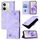 Custodia per telefono in pelle goffrata Global Skin Feel per vivo Y100 5G (viola chiaro) Custodia per telefono in pelle goffrata Global Skin Feel per vivo Y100 5G (viola chiaro)