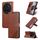 Per vivo X100 Ultra AZNS Custodia per telefono in pelle con texture in pelle di pecora (marrone) Per vivo X100 Ultra AZNS Custodia per telefono in pelle con texture in pelle di pecora (marrone)