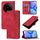 Custodia per telefono in pelle goffrata Ultra Skin Feel per Xiaomi 14 (rossa) Custodia per telefono in pelle goffrata Ultra Skin Feel per Xiaomi 14 (rossa)
