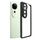 Per vivo S19 Pro TPU satinato + custodia per telefono PC trasparente (nera) Per vivo S19 Pro TPU satinato + custodia per telefono PC trasparente (nera)