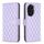 Per Honor 200 Diamond Lattice Portafoglio Flip Custodia in pelle per telefono (Viola) Per Honor 200 Diamond Lattice Portafoglio Flip Custodia in pelle per telefono (Viola)