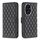 Per Honor 200 Diamond Lattice Portafoglio Flip Custodia in pelle per telefono (Nero) Per Honor 200 Diamond Lattice Portafoglio Flip Custodia in pelle per telefono (Nero)