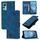 Custodia per telefono in pelle goffrata Skin Feel per Ulefone Note 14 (blu) Custodia per telefono in pelle goffrata Skin Feel per Ulefone Note 14 (blu)