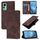 Custodia per telefono in pelle goffrata Skin Feel per Ulefone Note 14 (marrone) Custodia per telefono in pelle goffrata Skin Feel per Ulefone Note 14 (marrone)