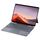 Per Microsoft Surface Pro 10 / Pro 9 2089D Custodia in pelle con tastiera wireless Bluetooth retroilluminata con touchpad (grigio) Per Microsoft Surface Pro 10 / Pro 9 2089D Custodia in pelle con tastiera wireless Bluetooth retroilluminata con touchpad (grigio)