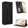 Custodia per telefono in pelle con texture retrò con fibbia magnetica per Honor 200 Pro 5G (nera) Custodia per telefono in pelle con texture retrò con fibbia magnetica per Honor 200 Pro 5G (nera)