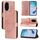 Custodia per telefono in pelle farfalla goffrata per Honor 200 Pro (oro rosa) Custodia per telefono in pelle farfalla goffrata per Honor 200 Pro (oro rosa)