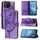 Per Asus ROG Phone 8 Custodia in pelle con motivo a farfalla in rilievo (viola) Per Asus ROG Phone 8 Custodia in pelle con motivo a farfalla in rilievo (viola)