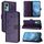 Custodia per telefono in pelle con farfalla in rilievo per Ulefone Note 14 (viola scuro) Custodia per telefono in pelle con farfalla in rilievo per Ulefone Note 14 (viola scuro)